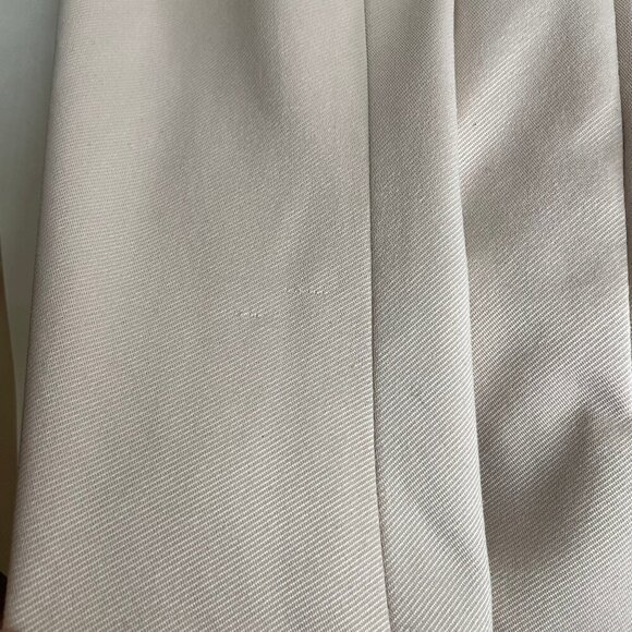 Adrianna Papell Champagne Blush Drape Front Blazer Small Office Classic Sleek - Picture 7 of 12